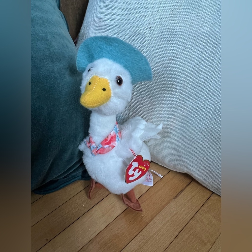 Ty Beanie Baby the Tale of Jemima Puddle-duck the duck‎